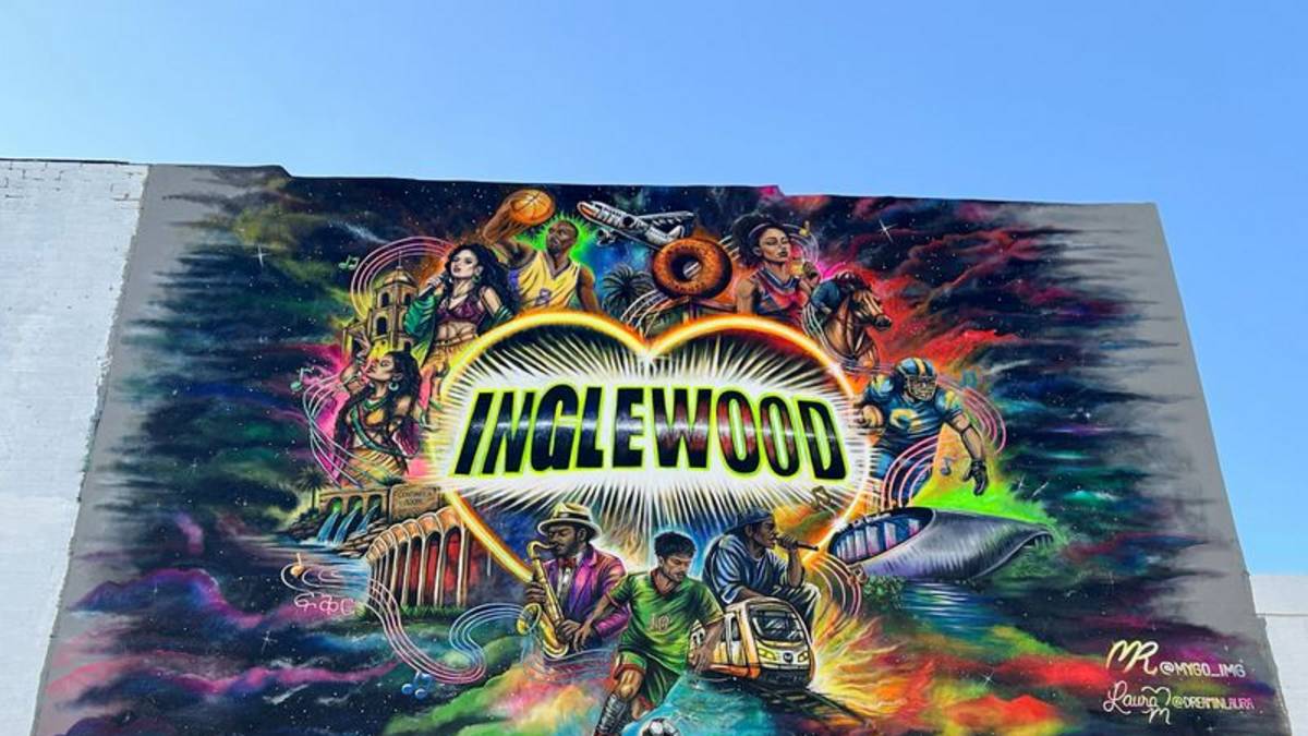 Inglewood, conocida por ser peligrosa, aprovecha el Mundial para reinventarse como un lugar divertido