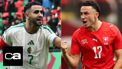 Suiza vs. Argelia. Suiza vs. Argelia.