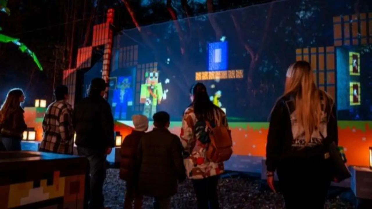 Minecraft Experience: Moonlight Trail en Buenos Aires