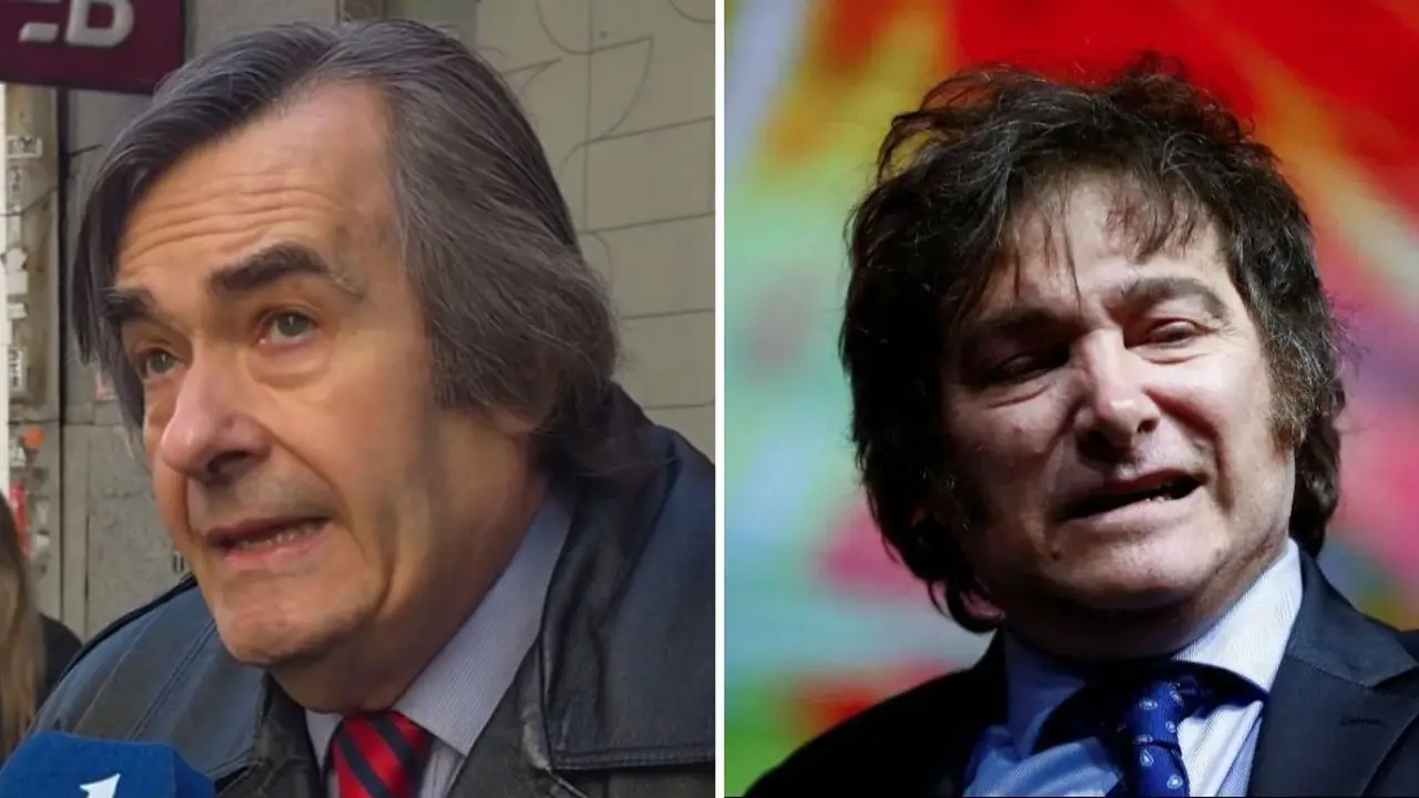 Ricardo García y Javier Milei