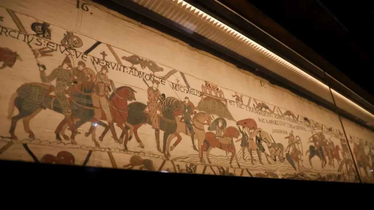 La primera exposición en Inglaterra en 1.000 años del tapiz de Bayeux se convierte en un éxito