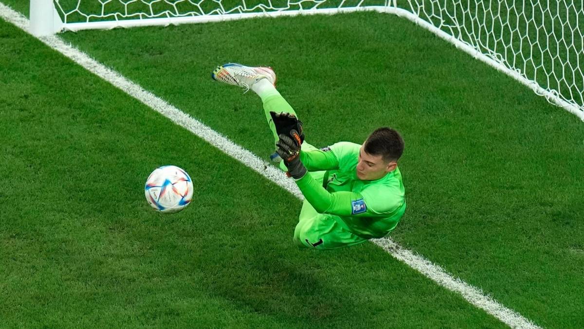 Dominik Livakovic, el arquero "atajapenales" de Croacia en el Mundial 2026