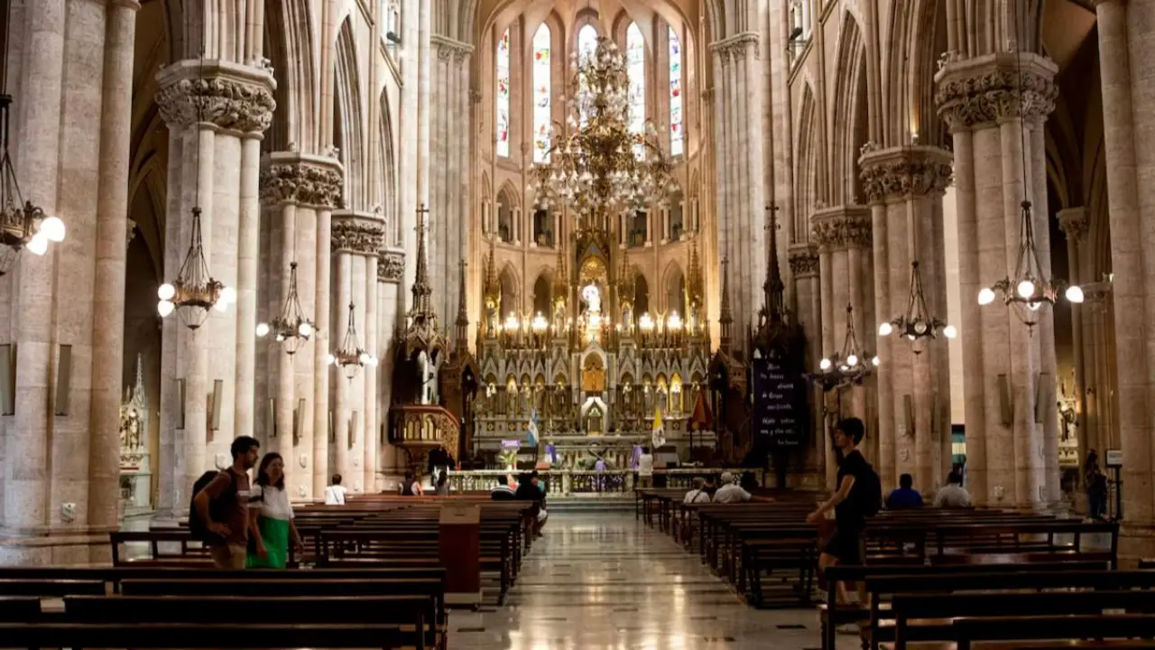 Cómo es la Basílica de Luján por dentro. 
