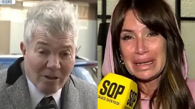 Fernando Burlando y Florencia Peña. Fernando Burlando y Florencia Peña.