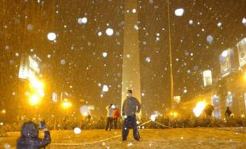 ¿Puede nevar el 9 de julio? Qué prevé el SMN para el fin de semana largo | Clima