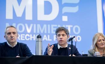 Kicillof encabezó una reunión del MDF: “No vamos a caer en ninguna provocación" | Movimiento derecho al futuro