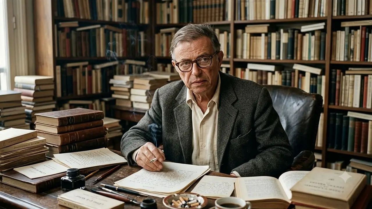 Jean-Paul Sartre, filósofo: "El hombre está condenado a ser libre"