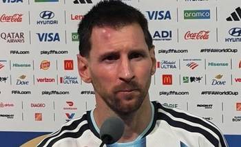 La imagen de Messi con la cara hinchada que preocupó en Argentina tras la victoria | Mundial 2026