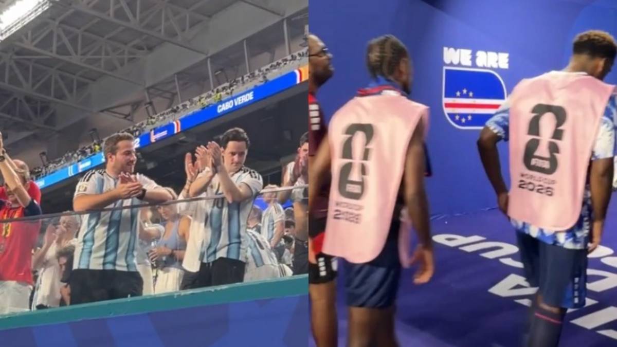 El increíble gesto de la hinchada argentina con los jugadores de Cabo Verde en el Mundial 2026