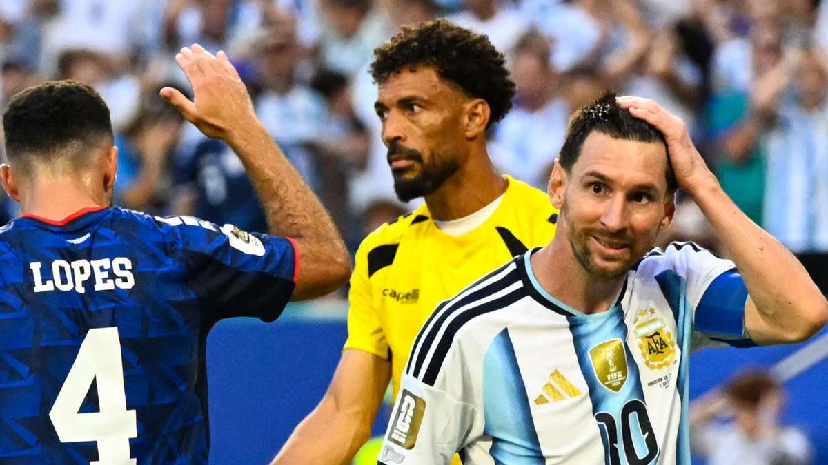 No se vio en TV: Messi se divirtió con los jugadores de Cabo Verde tras derrotarlos en el Mundial 2026