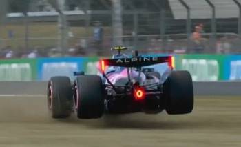 Colapinto tuvo un fuerte trompo en la qualy del GP de Gran Bretaña y mostró su enojo | Fórmula 1