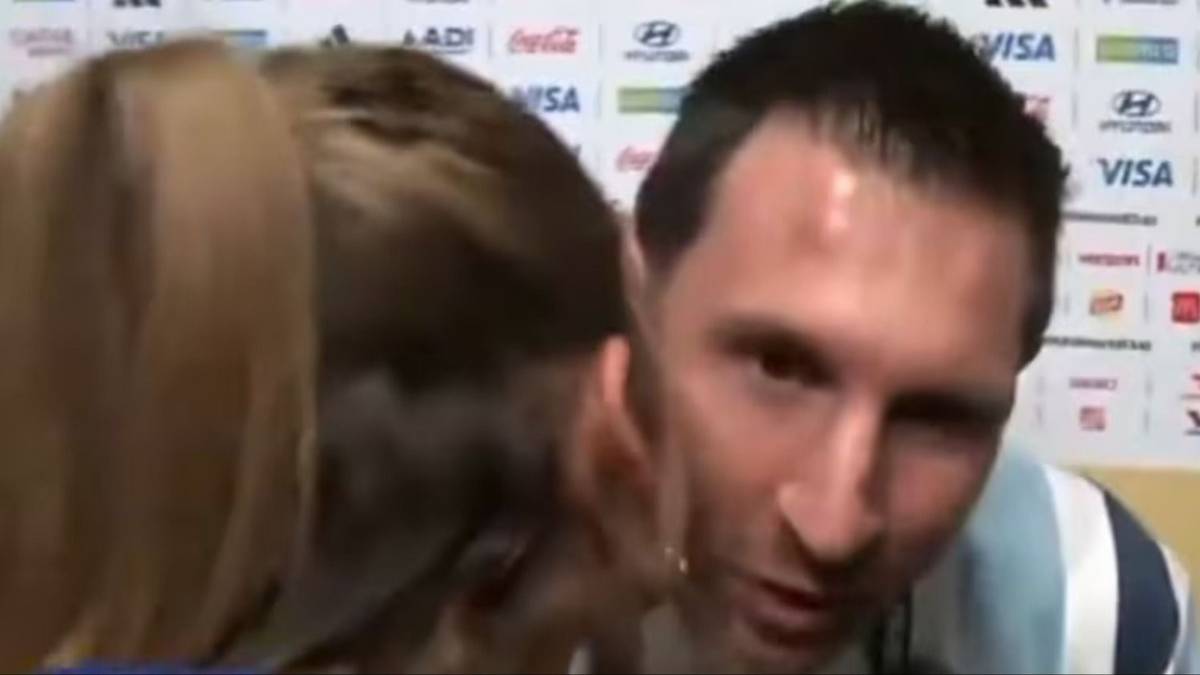 Pocos lo notaron: el gesto de Messi cuando vio a Sofi Martinez tras ganarle a Cabo Verde