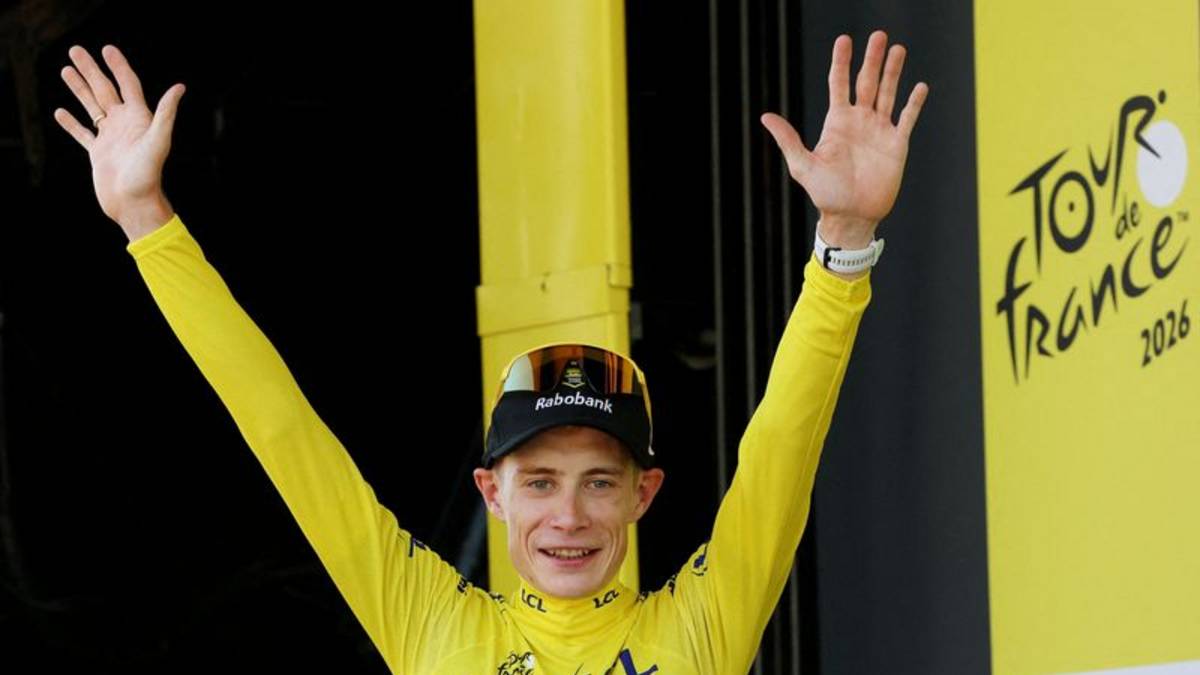 Vingegaard se queda con el maillot amarillo al arrancar el Tour de Francia con una contrarreloj por equipos