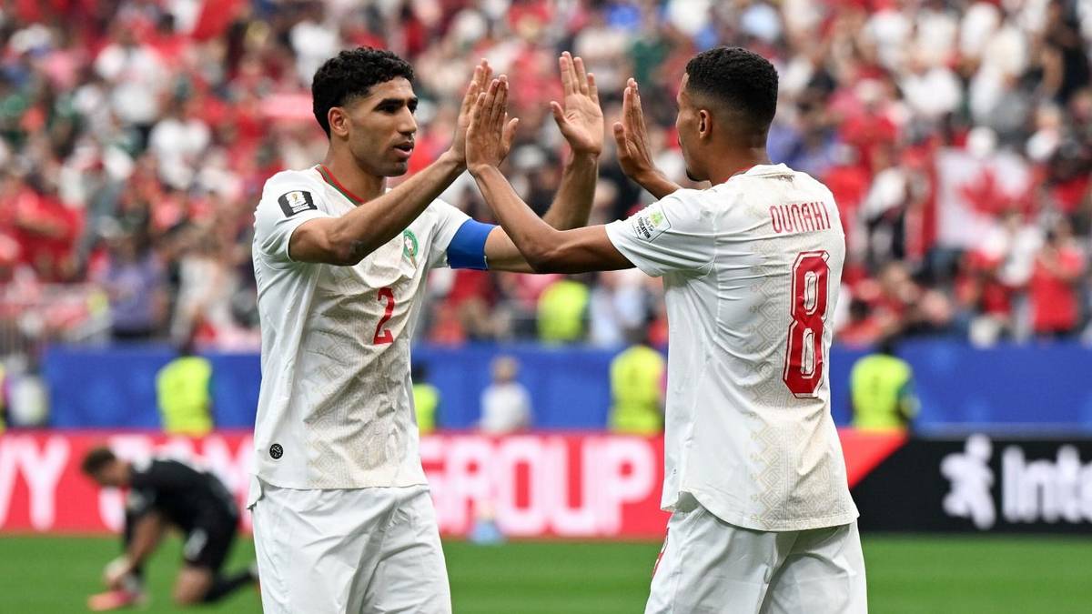Maruecos le ganó a Canadá con mucha categoría y se ratifica como un equipo serio