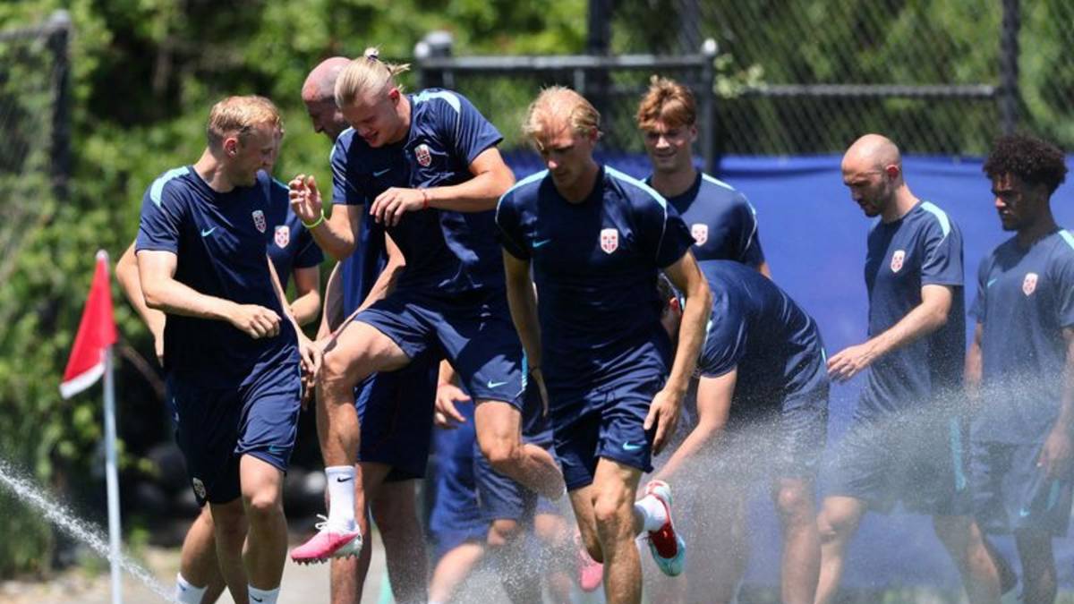 Noruega debe mantener la calma en el partido con Brasil, dice DT Solbakken