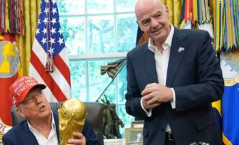 Tras el favor de la FIFA, Trump le agradeció a Infantino por sacarle la roja a un jugador | Mundial 2026