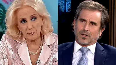 Mirtha Legrand cruzó en vivo a Benegas Lynch. Mirtha Legrand cruzó en vivo a Benegas Lynch.