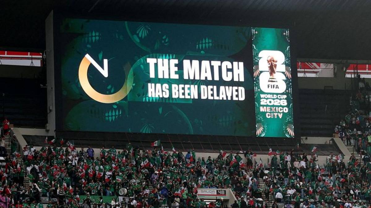 Partido del Mundial entre México e Inglaterra se retrasa una hora
