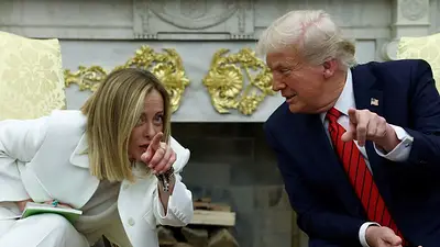 Trump vuelve a provocar a Meloni en vísperas de la cumbre de la OTAN Trump vuelve a provocar a Meloni en vísperas de la cumbre de la OTAN