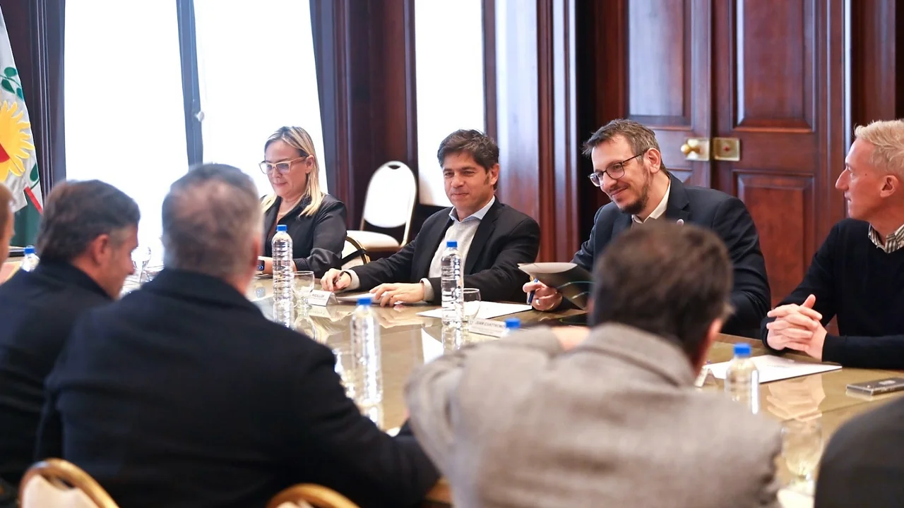 Kicillof e intendentes firmaron el leasing con el Banco Provincia para reforzar la seguridad