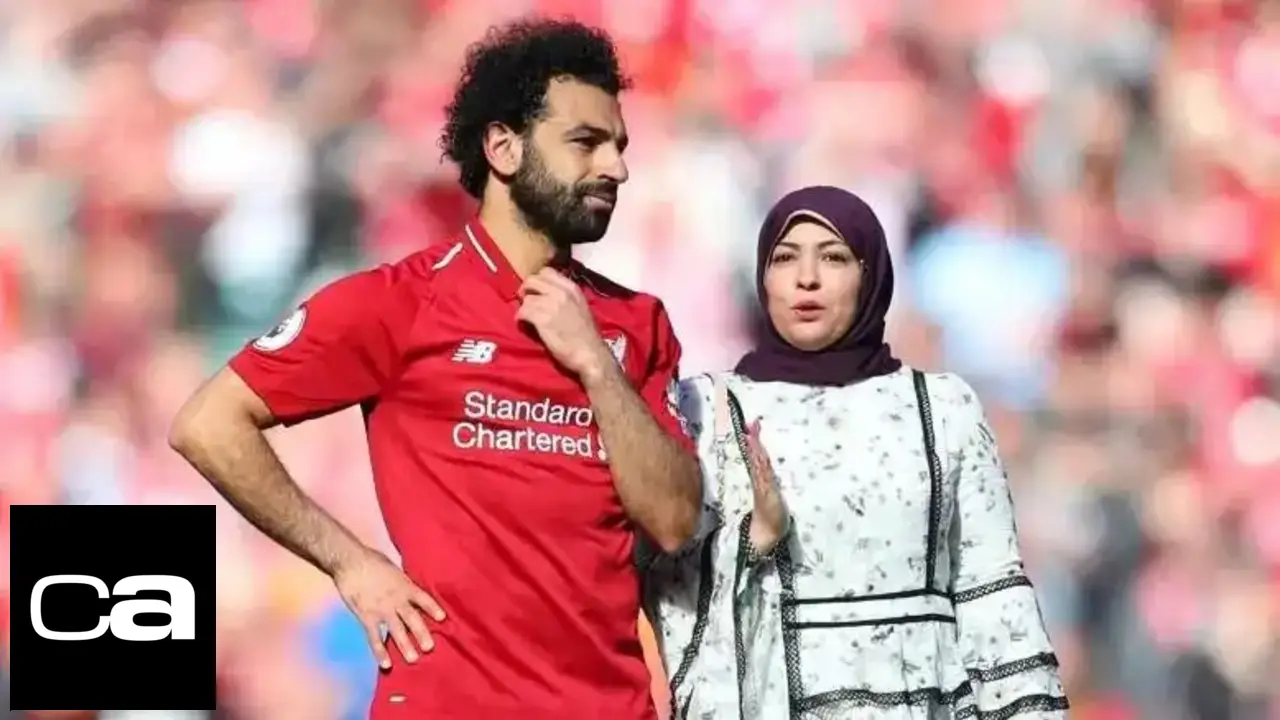Mohamed Salah y Magi Sadeq