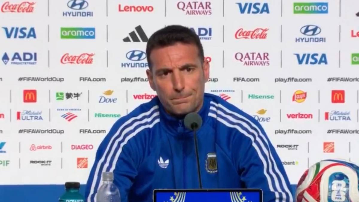 Lionel Scaloni confirmó a Paredes titular y aseguró que Argentina no está en el "nivel acostumbrado, pero es aceptable"