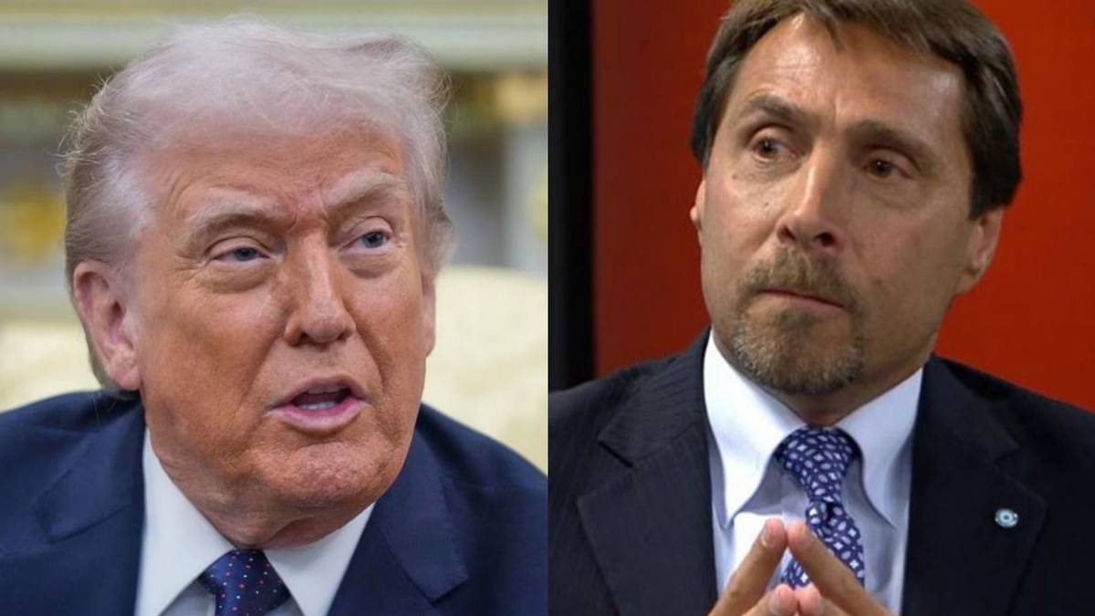 Eduardo Feinmann destrozó a Donald Trump en vivo: "Un asco"