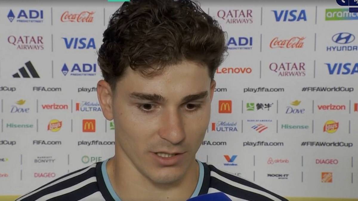 Julián Álvarez contó lo que se dijeron los jugadores de Argentina para dar vuelta el partido contra Egipto