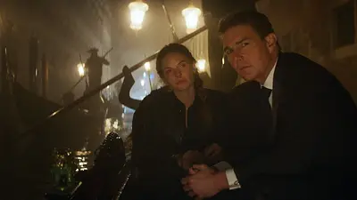 Rebecca Ferguson y Tom Cruise Rebecca Ferguson y Tom Cruise