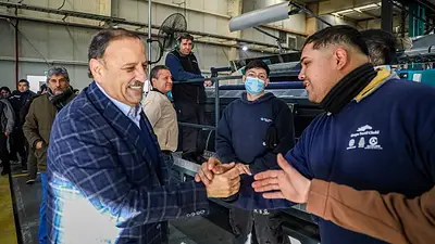 Con la inauguración de dos nuevas plantas industriales, Quintela desafió el ajuste de Milei: "No todo está perdido" Con la inauguración de dos nuevas plantas industriales, Quintela desafió el ajuste de Milei: "No todo está perdido"