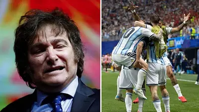 Javier Milei y Selección Argentina Javier Milei y Selección Argentina