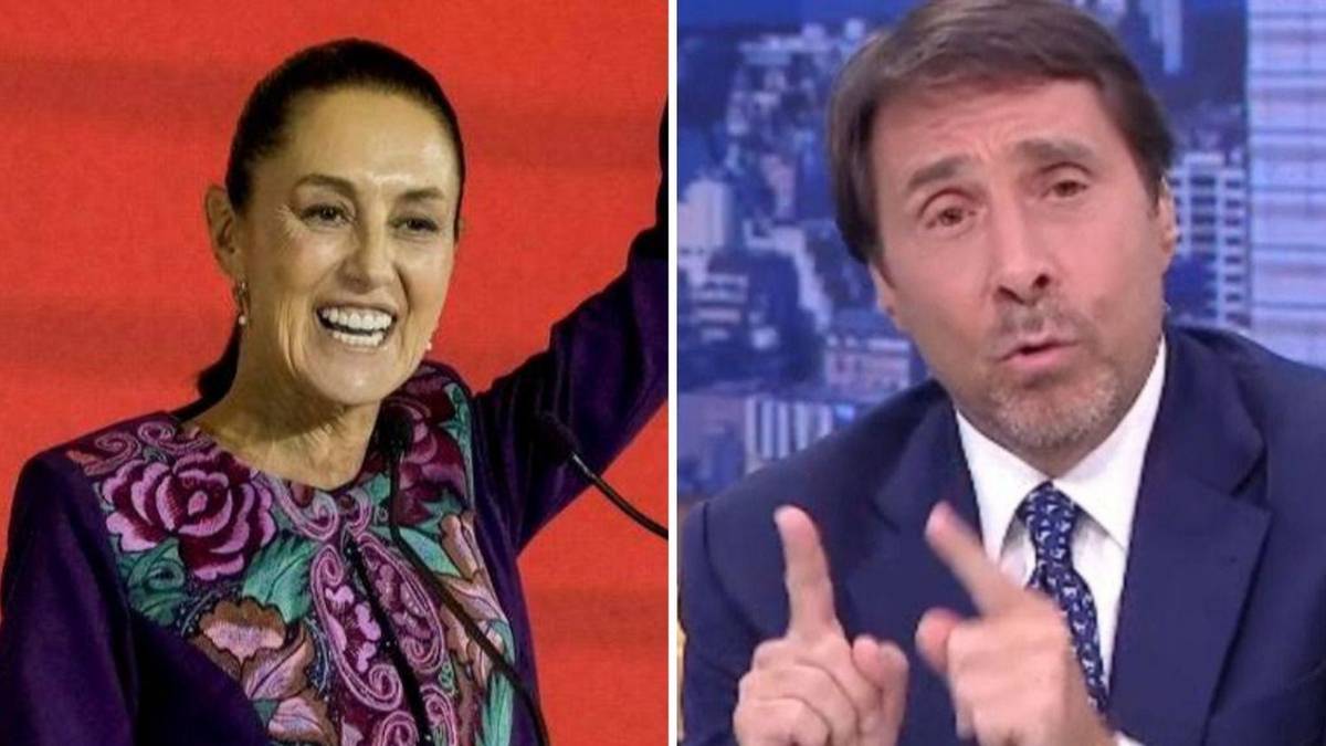 Claudia Sheinbaum destrozó a Eduardo Feinmann por atacar a México: "Pseudoperiodista"
