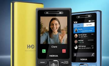 Nokia lanzó 4 celulares clásicos con un inesperado botón de IA | Celulares