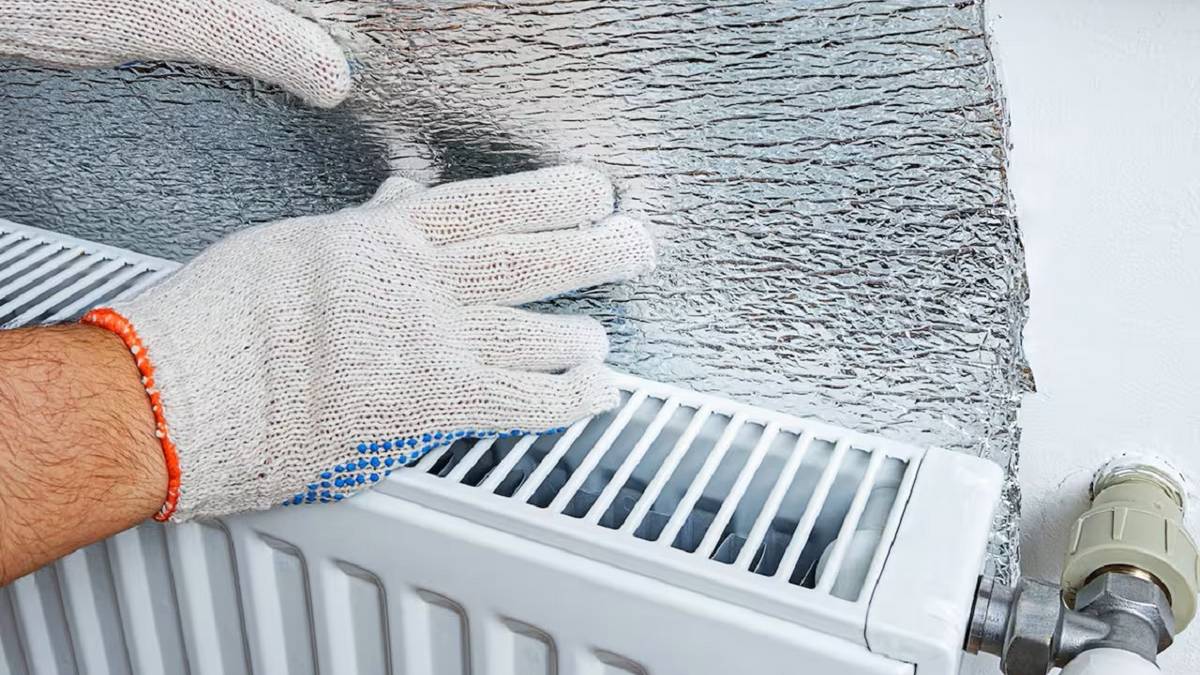 El truco alemán para calentar la casa con papel aluminio