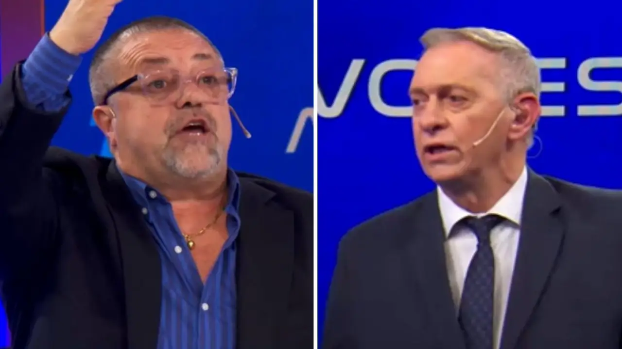 Ricardo Caruso Lombardi y Marcelo Bonelli