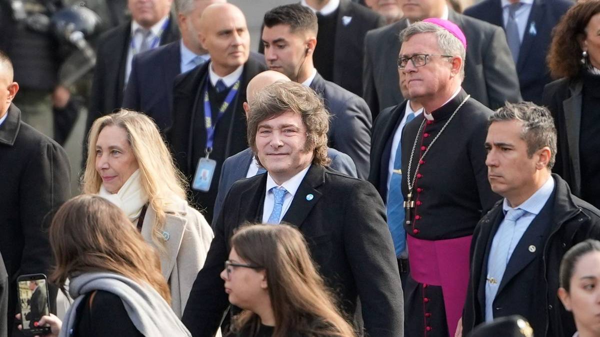 Milei encabeza el Tedeum tras reivindicar "el ajuste más grande de la humanidad" en Tucumán