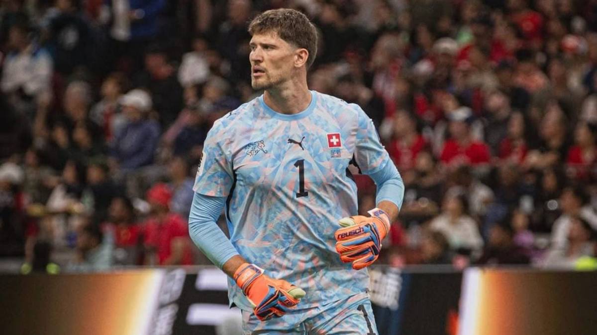 /Quién es Grego Kobel, arquero de Suiza en el Mundial 2026 y la altura que tiene