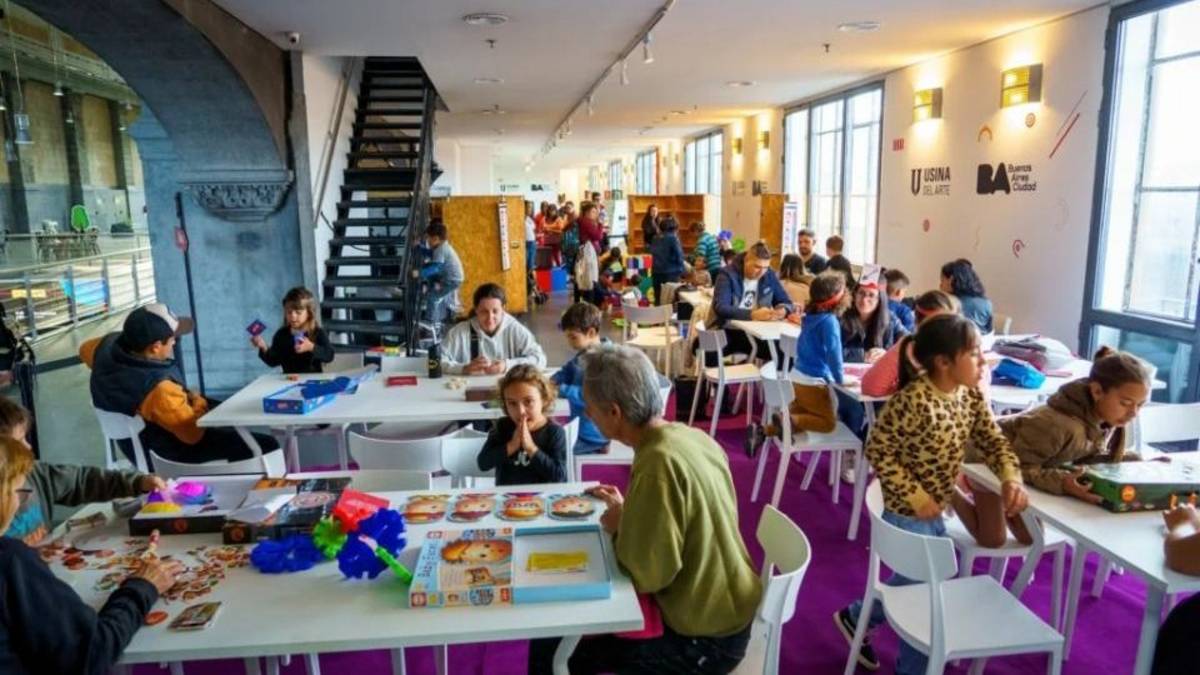Desconectarse de las pantallas: la Usina del Arte abre un espacio gratuito para jugar en familia