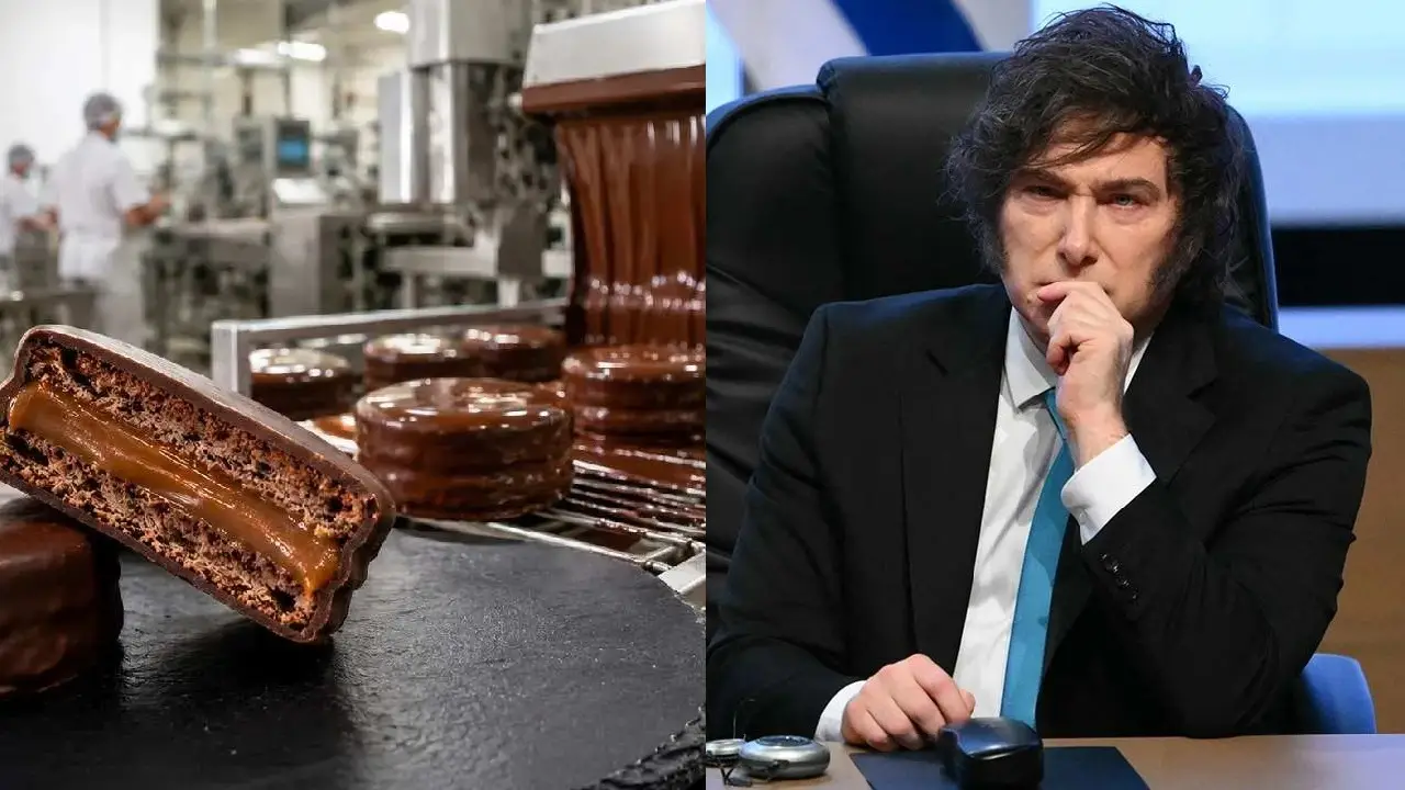 Fábrica de alfajores Javier Milei 
