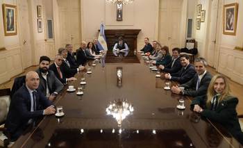 Tras las críticas de la Iglesia, Milei reunió a su Gabinete en Casa Rosada | Casa rosada 