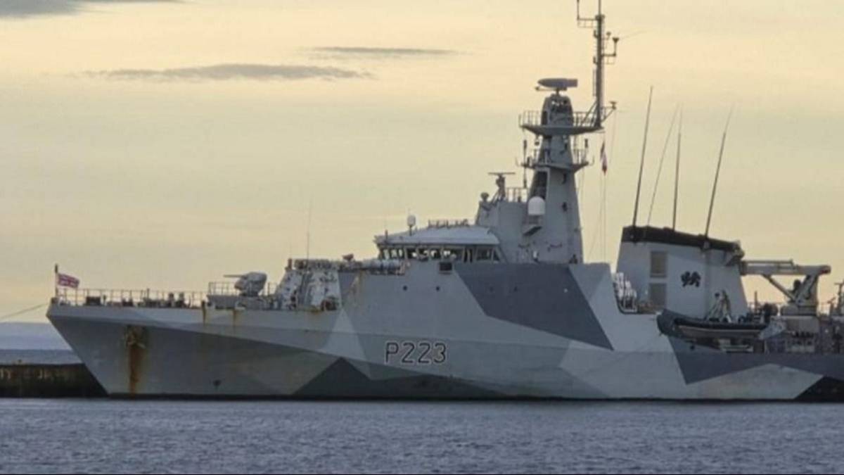 Un buque de guerra británico cruzó aguas argentinas mientras Milei alista su viaje a Londres