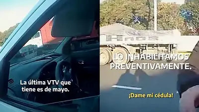 Le robó el acta y una bodycam a un inspector: lo inhabilitaron de por vida Le robó el acta y una bodycam a un inspector: lo inhabilitaron de por vida