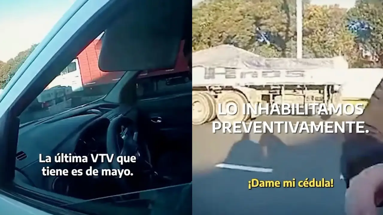 Le robó el acta y una bodycam a un inspector: lo inhabilitaron de por vida