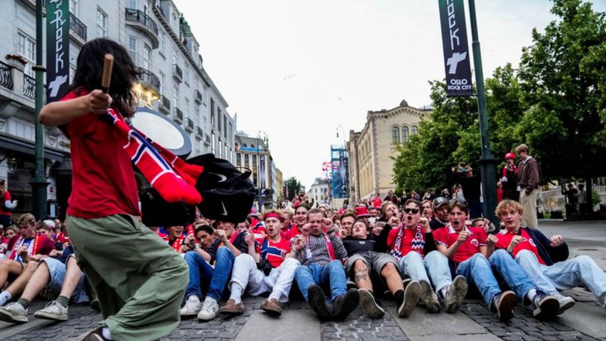 Alertan de posibilidad de fuertes lluvias en Oslo cuando Noruega se enfrente a Inglaterra