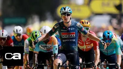 Belga Merlier gana al sprint la séptima etapa del Tour de Francia, mientras Pogacar sigue líder Belga Merlier gana al sprint la séptima etapa del Tour de Francia, mientras Pogacar sigue líder