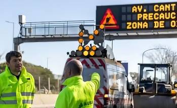 Cierra la colectora de Cantilo y activan cambios en el tránsito | Obra pública