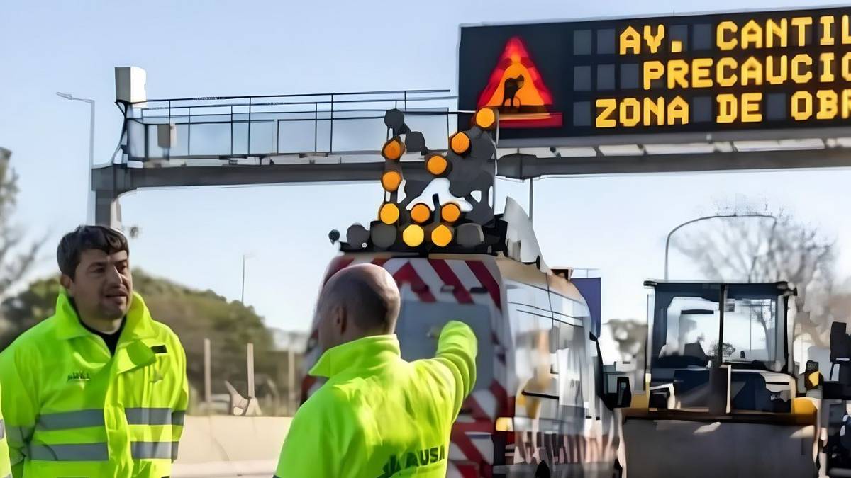 Cierra la colectora de Cantilo y activan cambios en el tránsito