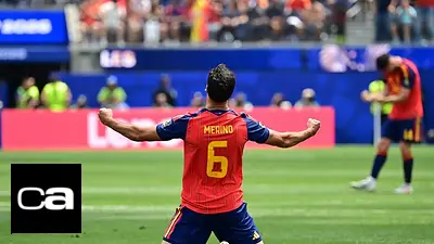 Merino, el "súper suplente" de España que vuelve a marcar y lleva al equipo a la semifinal con Francia Merino, el "súper suplente" de España que vuelve a marcar y lleva al equipo a la semifinal con Francia