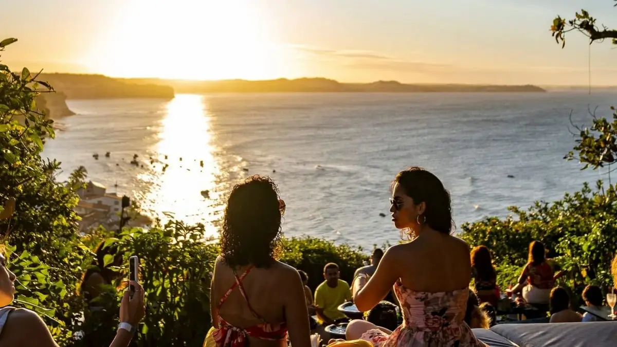 Furor con las playas cálidas de Brasil donde se vive un verano eterno en pleno julio