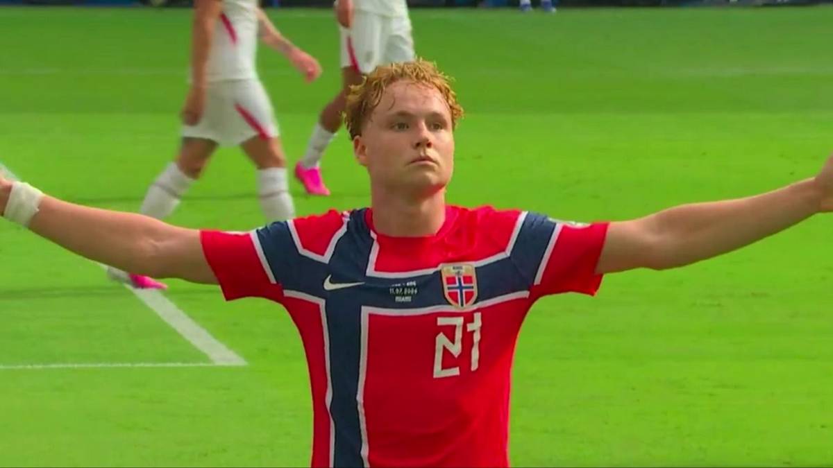 Video: el terrible golazo de Noruega vs Inglaterra en los cuartos de final